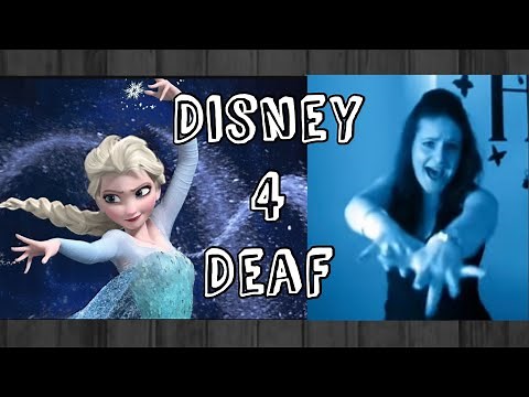 Let It Go - Frozen - BSL - British Sign Language - Sign Song - Disney