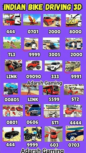 New Update Real code 💥 Indian bike driving 3D New cheats code