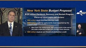 Cuomo unveils $130m pandemic and recovery restart program