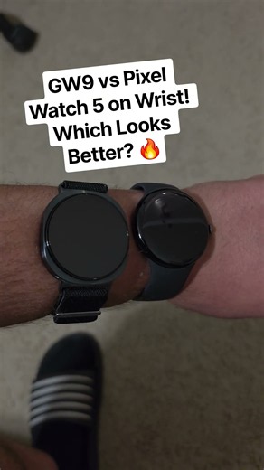 GW9 vs Pixel Watch 5 on Wrist! Which Looks Better? 🔥