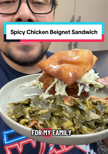 Spicy Chicken Beignet Sandwich Recipe