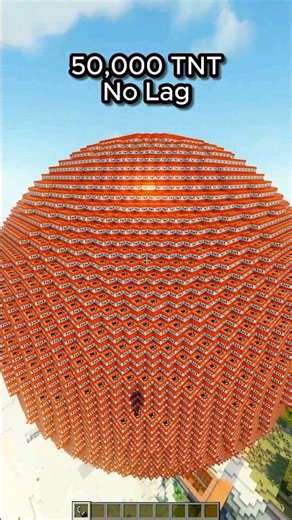 Minecraft No Lag TNT Explosion (NASA PC) #minecraft