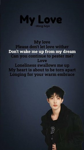 My Love - Chinese Song (Lyrical) #mylove #chinese #song #lyrics #viral #trending #youtube #shorts