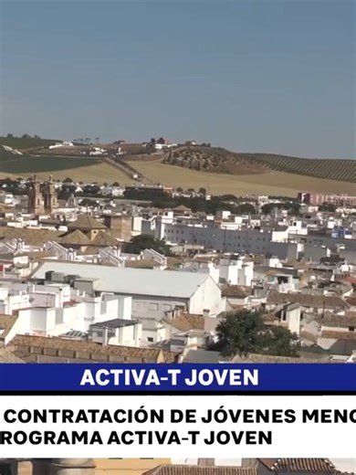 Écija impulsará la contratación de jóvenes menores de 29 años con el Programa Activa T Joven.