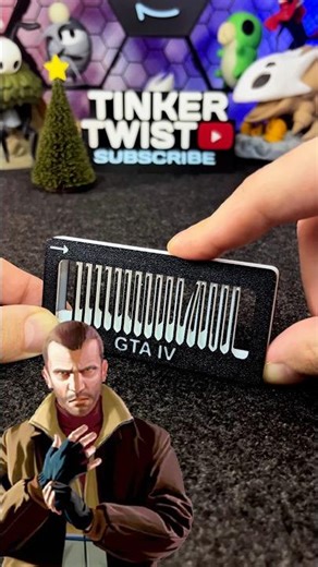 GTA IV Theme… But on a Fidget Toy #gta4 #toy #3dprinting #TinkerTwist