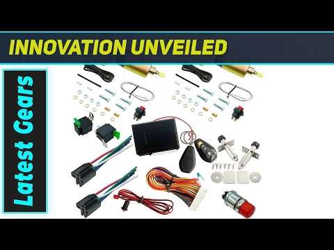 Powerful Shaved Door Handle Kit: Bluetooth Keyless Entry & 50lb Door Poppers