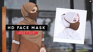 180K views · 1.8K reactions | HD FABRIC FACE MASK ‼️ JIMAT, SELESA &...
