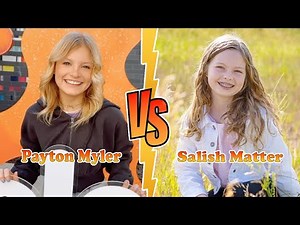 Payton Delu Myler (Ninja Kidz Tv) VS Salish Matter Transformation 👑 New Stars From Baby To 2023