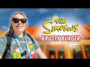 🍔 Je teste le Krusty Burger à Universal Orlando