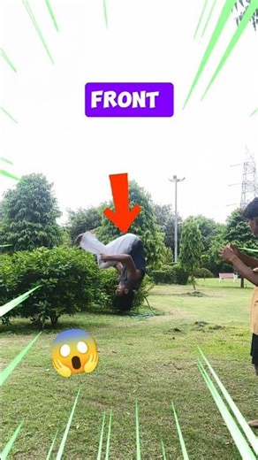 Front Flip Kaise Kare? 💥 | Simple Trick for Beginners (Hindi)| Front Flip Without Fear! 😤#Tutorial
