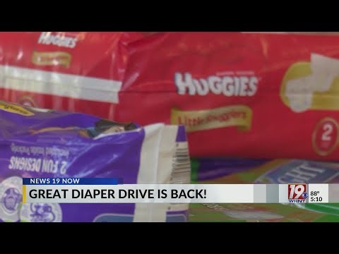 Great Diaper Drive is Back! | Sept. 19, 2024 | News 19 at 5 p.m.