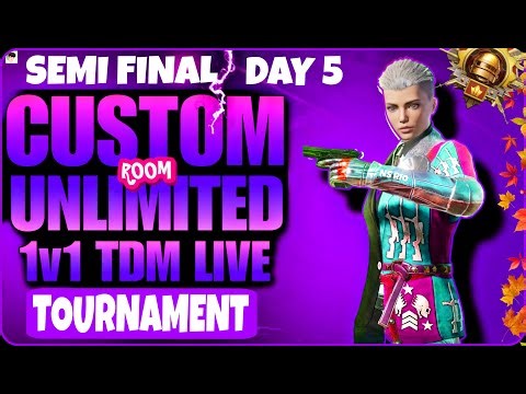 1v1 TDM TOURNAMENT DAY 5 #pubgmobile