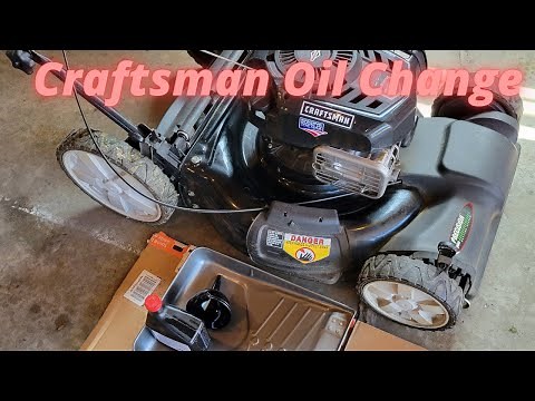 How To Do Oil Change On Craftsman Lawn Mower