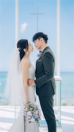 VW | Japan Prewedding | 沖繩教堂婚禮 | 日本婚紗攝影 | Monterey Lumer Chapel Wedding congratulations 👰🏻‍♀️Crystal & ChiHo🤵🏻‍♂️ 如計劃到來沖繩舉行婚禮嘅您 可以follow我地🫶🏻 亦歡迎與我們預約視像會議了解詳情 及online參觀教堂實景VR... | Instagram