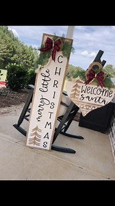 87K views · 897 reactions | Adding the bow & greenery to my door hangers! These #hobbylobby blanks are thin & sometimes the staples like to poke through. Make sure you aren’t using staples that are too long for your board! | Painted by Mandy | Facebook