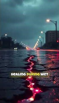 Roads That Repair Themselves? Germany's Game-Changing Tech Explained#SelfHealingRoads #Smart