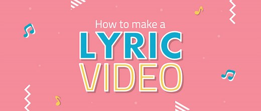 How to make a Lyric Video in less than 15 minutes!