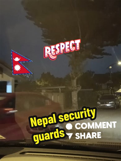 Respect for Nepali Security Guards and Human Dignity