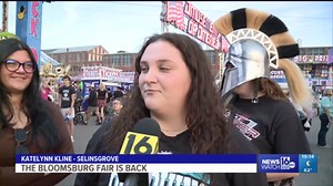 The Bloomsburg Fair opens its doors for the first full day at the fair