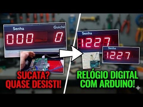 Hacking an Old Digital Panel with Arduino Pro Mini (Clock + Timer)