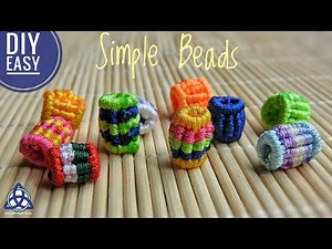 How to Make Macrame Beads DIY Perles de Macramé