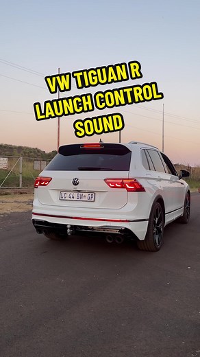 Volkswagen Tiguan R Launch Control and Sound Experience