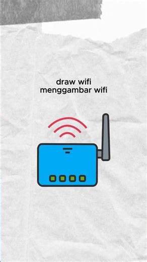 How to Draw a router wifi Easy for Kids #howtodraw #drawingforkids #easydrawing #wifi #fyp #router
