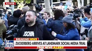 BREAKING: Meta CEO Mark Zuckerberg arrives at a Los Angeles courthouse to testify in a landmark social media trial that could cost Big Tech billions.