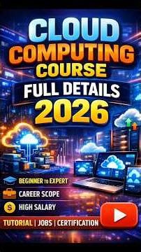 What is Cloud Computing | Types of cloud computing | Cloud Computing course details #cloudcomputing