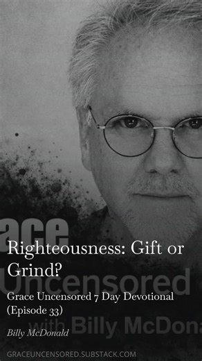 It's FREE. Grace Uncensored Devotional. Sign up once and it just shows up. substack.com/@GraceUncensored