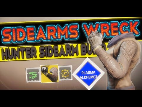 Destiny 2: Ultimate Hunter PVP Sidearm Build!
