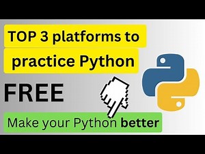 TOP 3 free platform to practice Python (I recommend to you)