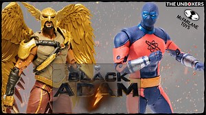 Watch Hawkman & Atom Smasher Black Adam Figures by McFarlane Toys on Amazon Live