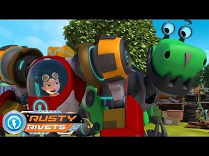 Invisible Mech Suit! | Rusty Rivets | Cartoons for Kids