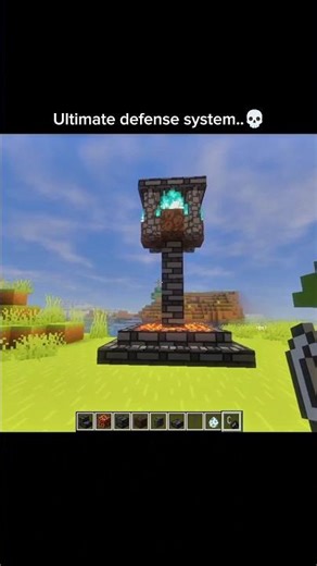 Ultimate defense system 🔥#minecraft #minecrafttutorial #shorts