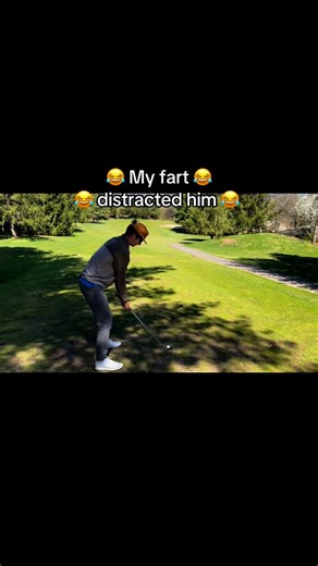 My fart distracted him 😂 #golf #golfing #golfer #golfswing #golflife #golftips #fart #farting #prank #whoops #funny #funnyvideos #funnymemes #crazy #funnyreels #viral #viralvideos #viralreels #viralinstagram #trending #trendingreels #trendingnow #comedy #jokes #joke #noway #laugh #omg #fyp #stupidisfunny | Stupid is funny