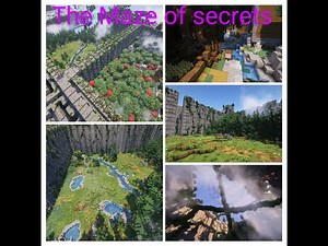 Minecraft The Maze runner map "The Maze of secrets" trailer