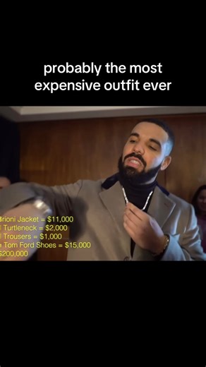 Drake's Lavish Outfit Showcase