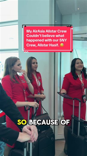 SNY means Supernumary. Before any airline crew (tech or cabin crew) get to operate or learn to operate on a flight, they need to OBSERVE a full on commercial flight. Because they are an #Observer, they are not remunerated/paid allowances for that duty day. This is standard industry practice worldwide. Watch what happened when Allstar Hasif thought because he was an “observer”, and “not part of our operating crew”, he would not have got the Duit-Raya I pre-assigned to give out to my “operating cr