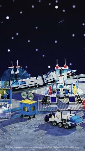 Getting ready for the Solar Eclipse Classic Space style! #LEGO #ClassicSpace #SolarEclipse