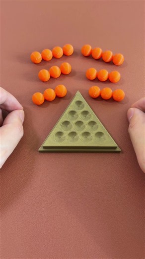 How to Build a Pyramid Using Six Pieces