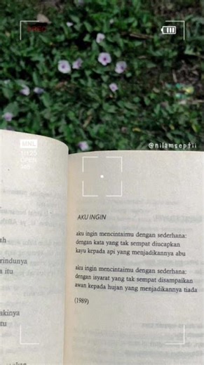 Baca Puisi "Aku Ingin" Karya Sapardi Djoko Damono oleh Syifa Cahyani