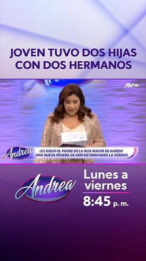 LO MEJOR DE ANDREA | Programa del 15/11/22: https://bit.ly/40cW5nk Él pensó que era su sobrina, pero se equivocó... Prueba de ADN reveló una dolorosa verdad. #AndreaATV #AndreaLlosa #Relaciones #Perú | Andrea ATV
