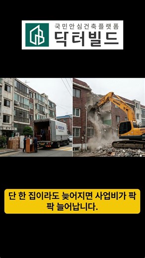 #shorts 재건축 조합 설립 후 입주까지, 딱 1분 만에 정리해 드립니다.