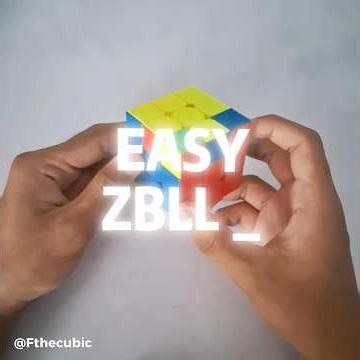Easy ZBLL , you should know how to solve in different ways . !! Full video