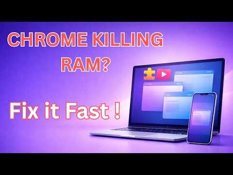 Chrome Using Too Much Memory? Reduce RAM Fast (No Extensions)