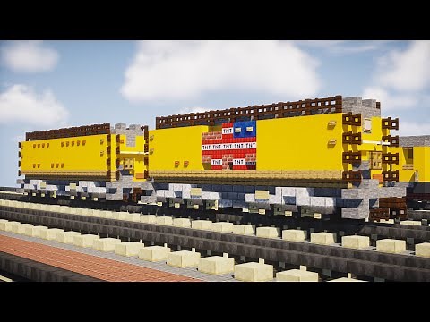 Minecraft Union Pacific Auxiliary Water Tender Tutorial