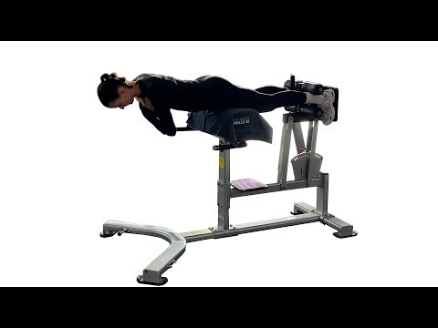 Back Extension horizontal NAUTILUS Übungsdurchführung