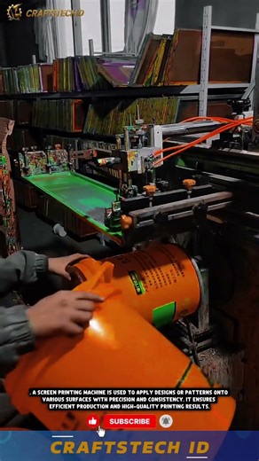 Bucket Screen Printing Machine – Automatic Plastic Bucket Printing #industrialmachine #machine