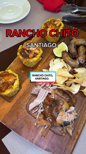 Experiencia gastronómica en Rancho Chito, Santiago